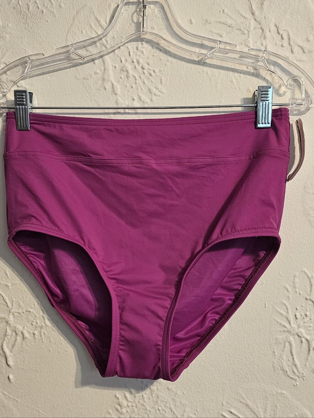 Lands' End Bikini Swim Bottom Violet NWT Size 4